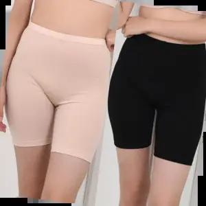 (린다)무지 모달 실크감촉 5부 속바지