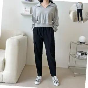 콘티 여자 스판 카고 일자 바지 SD-220986