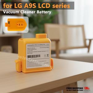 LG 호환 A9S 무선 진공 청소기 배터리 교체 용 23/24 5000mAh 리튬 이온 팩 호환 O9884GE EAC63382216