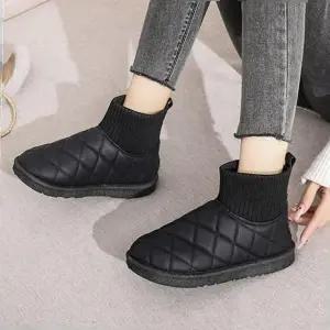 베베라 패딩 니트 삭스 부츠 DS-0256