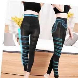 슬림 다리라인 쫀쫀한 나선현패턴 날씬 압박스타킹