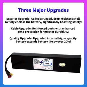 15000mAh 36V 전동 스쿠터 배터리 팩 10S4P 쿠구용 18650 리튬 장시간 지속