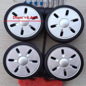 Rimowa 여행 가방 용 2 개/갑 수하물 바퀴 내 하중 수리 교체 자동 캐스터 액세서리