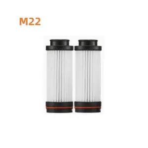 MIWHOLE M22 진공 청소기 예비 부품 교체 필터용 전면 HEPA 필터 2개