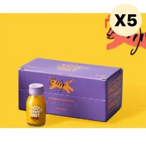 타이거모닝 음료 락토샷 레몬 생강 애사비 8개입 X 5