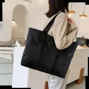 겨울가방 모던 사이드 스트랩 포인트 빅 쇼퍼백 숄더백 가방