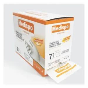 메디스포 멸균 라텍스 수술용장갑 의료용 파우더 프리 글러브 1박스 50조