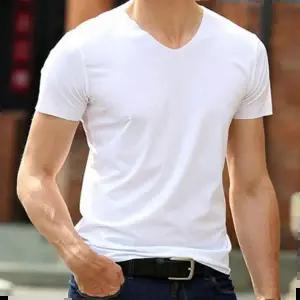 반팔티셔츠 갸티 남성 V넥 기능성 심리스 반팔티 쿨링 반팔 아이