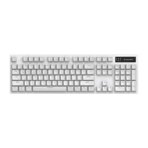 앱코 교체축 키보드 게이밍 유무선 블루투스 기계식 화이트 청축