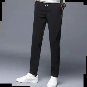 남성 기모 안감 슬랙스 허리밴딩 편한 바지 작업바지