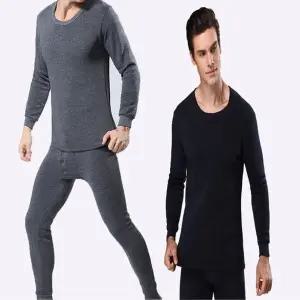 남자 기모 내복 겨울 방한 히트텍 내의 상하의 세트 (KYR-WBC9D47)