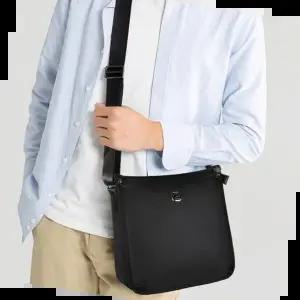 패션 가벼운 사각 남성 크로스백 소지품 핸드폰 수납가방