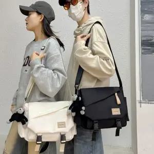 고릴라 키링 심플 메신저백 모던 크로스백 대학생가방 (KYR-WE3D1BB)