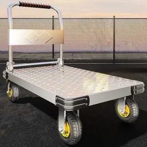 대형 엘카 구루마 5인치 밀바 90x60 핸드카 핸드 짐운반 운반카 바퀴 끌차