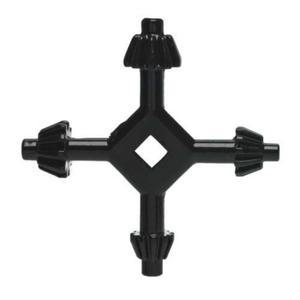 4in 1 다기능 전기 드릴 키 미니 소형 호환 척 탄소강 렌치 세트 블랙 프레스용 3/8