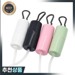 수족관 산소 공기 펌프 어항 USB 무소음 에어 컴프레서 에어레이터 휴대용 미니 소형 발생기  5v 1W