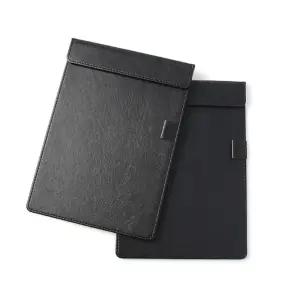 A5 A4 자석 가죽 클립보드 영수증 받침대 홀더 2p 간이철 결제파일 결제판 레포트 화일 메모 빌지꽂이 서류