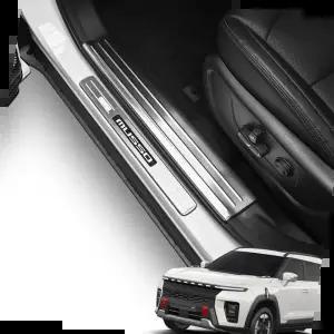 신차필수용품 무쏘 EV 튜닝 도어스텝 몰딩