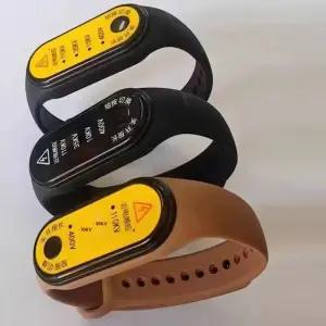 손목 활선 경보기 탈선 소리 고압 검전기 전기 감전