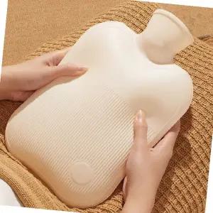 겨울철 체온 유지 보온 용품 온수 주입 고무 소재 물주머니 손 발 복부 허리 목