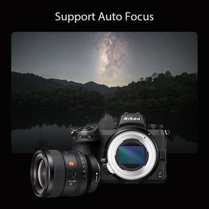 호환 VILTROX E-Z 어댑터 자동 초점 링 소니 E-마운트 렌즈용 니콘 Z 카메라용