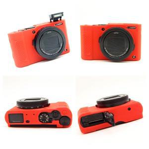 호환 파나소닉 Lumix DC LX10 LX15용 실리콘 고무 케이스 커버 프레임 본체 보호대