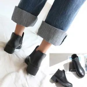 여자앵클부츠 겨울발목신발 출근룩구두