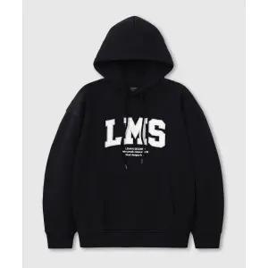 LEMAIN SECOND 오버핏 시그니처 LMS 패치 후디 [블랙] YSLMHD03 3099404