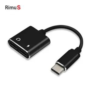 리뮤S 듀얼 C타입 Type-C 이어폰젠더 음악+충전 호환