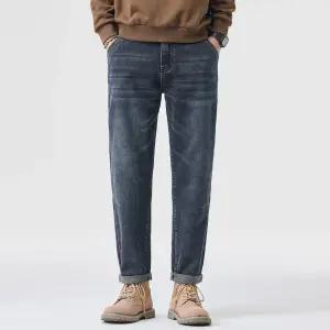 남성청바지 빅사이즈 가을 테이퍼드 진 슬렉스 스판 빈티지 팬츠 심쿵돌직구