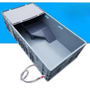 1M 집 대형 어항 물고기 형 거북이 수조