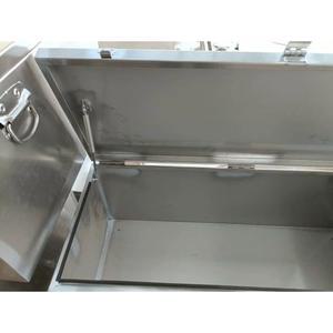 1톤 트럭 적재함 공구함 스테인레스 차량용 수납함 1 1200 부품함 봉고3 35 2개