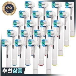 구강 B 전동 칫솔 교체 브러시 헤드 OralB 100 300 500 1000 용 헤드 리필과 호환 가능