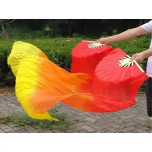 행사 롱부채 너슬부채 공연 무용 부채춤 교회 그라데이션