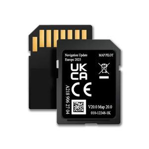 신형 32GB 풀버전 차량용 위성지도 A2189062704 영국 V20 EU 내비게이션 카드 유럽 SD
