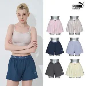 [푸마]여성 스트라이프솔리드 면 트렁크 6종 택일