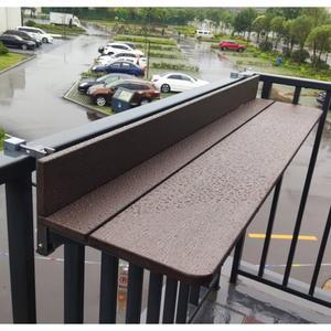 난간 테이블 발코니 접이식 베란다 테라스 선반 티테이블 야외