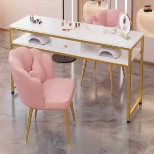 네일아트 테이블 미용 가구 작업대 손톱 데스크 책상 화이트