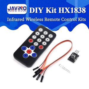 적외선 IR 무선 원격 제어 모듈 키트 아두이노 라즈베리 파이용 DIY HX1838 1 로트