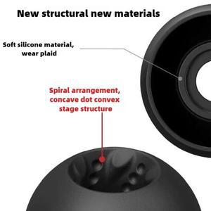 JVC EP-FX12 나선형 도트 프로 나선형 볼록 오목 포인트 귀마개 커버 FW1000T 이어 팁용 JVC 나선형 실리콘