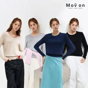 모브온 26SS 더블레이어드 쫀쫀니트 4종 (26년 봄 신상!)