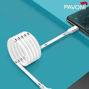 c 타입 데이터 케이블 고속 자석식 스마트폰 c 타입 충전 케이블 정리 정리선 타이