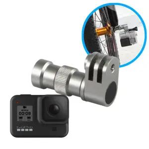 GOPRO9 악세서리 자전거 휠 허브 마운트 브라켓 바퀴고프로9 고프로 캠켓 액션 부품 카메라 어댑터 고부품
