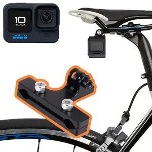 GOPRO10 호환 자전거 안장 후방 촬영 마운트 고프로10캠브라켓 액션 부품 카메라 어댑터 캡아답타 집게 걸