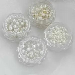 진주재료 손톱아트 젤 네일 스톤 파츠