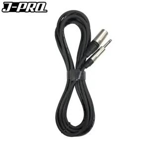 TXS-3M XLR 캐논 수+55잭 TS 오디오 케이블 3M선 마이크 기타 스피커 음향