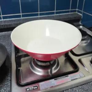 바첸세라믹팬 바첸 쿠커블웨어 세라믹코팅 프라이팬(헤스티아 높은원형 레드)