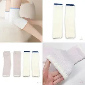 보온 무릎보호대 발열패드 베이지 보온용품 무릎덮개