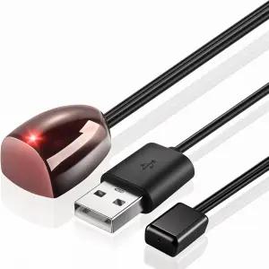 IR 중계기 송신기 키트 최대 15FT 신호 범위 - 케이블 박스/STB/앰프용 수신기가 있는 적외선 원격 제어