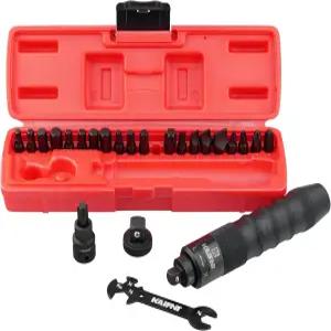 KAIFT K504 헤비 듀티 수동 임팩트 드라이버 세트 3/8인치 1/2인치 25피스